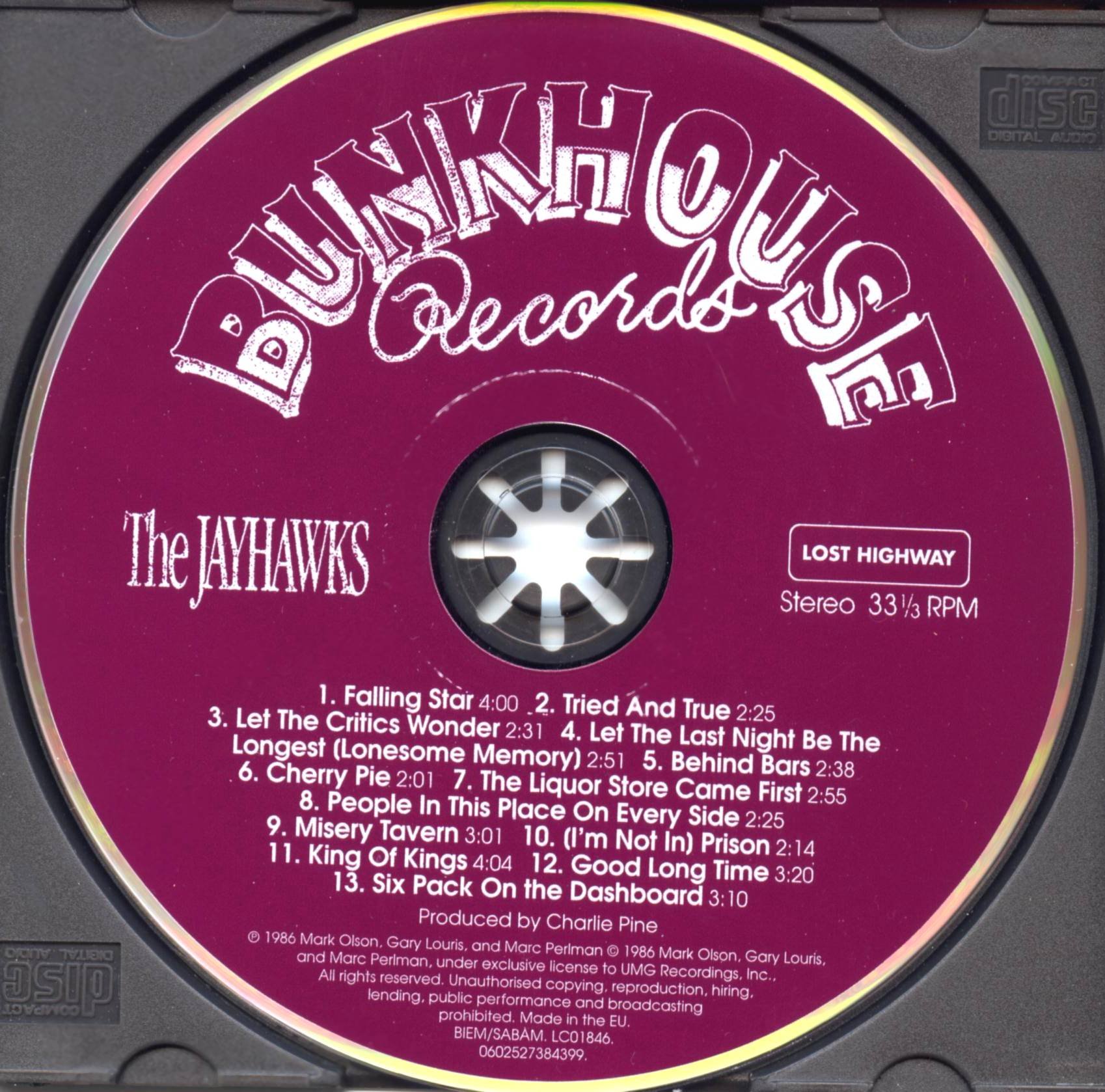 The Jayhawks(AKA the Bunkhouse Album)