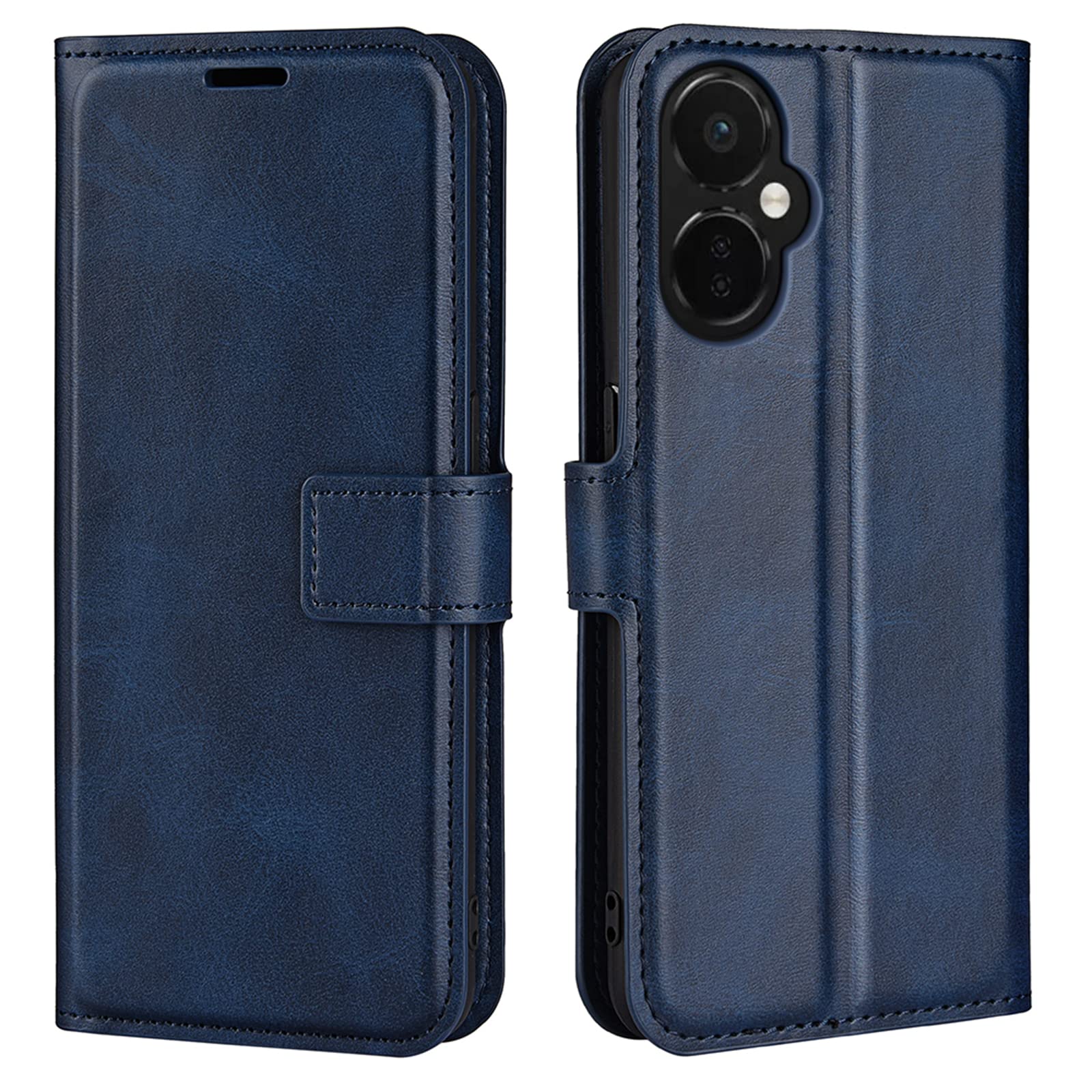 GOKEN Cover per OnePlus Nord CE 3 Lite, Custodia Folio in Pelle
