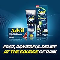 Vista 28 de Advil Analgésico y reductor de fiebre, medicamento para aliviar el dolor con ibuprofeno 200 mg para dolor de cabeza, dolor de espalda, dolor