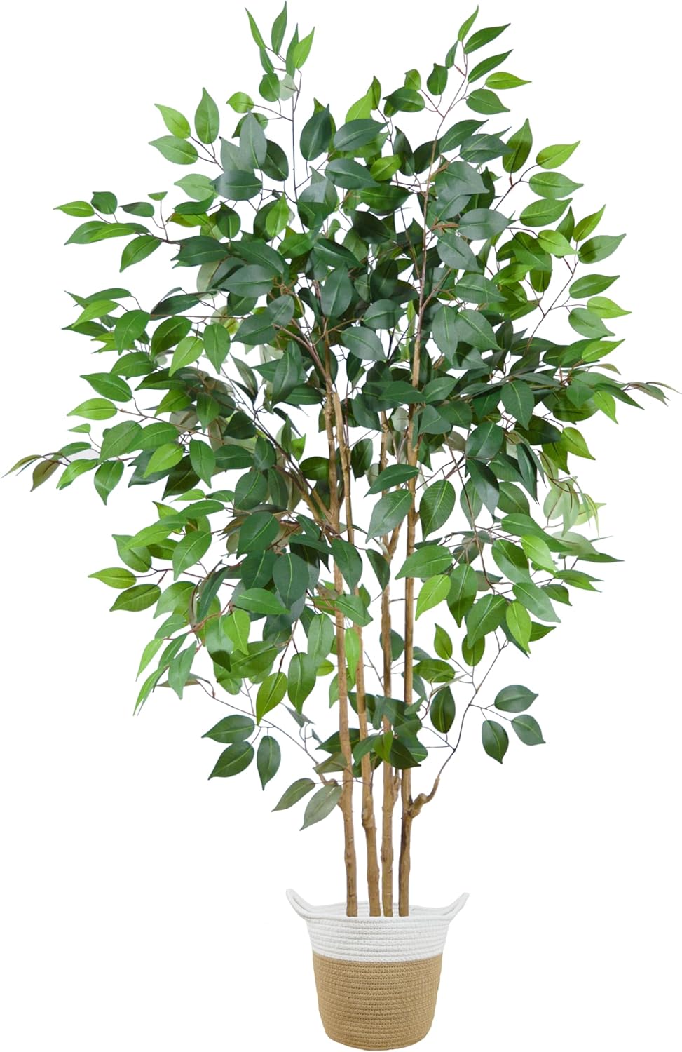 New Green 5ft artifial tree in plastic basket