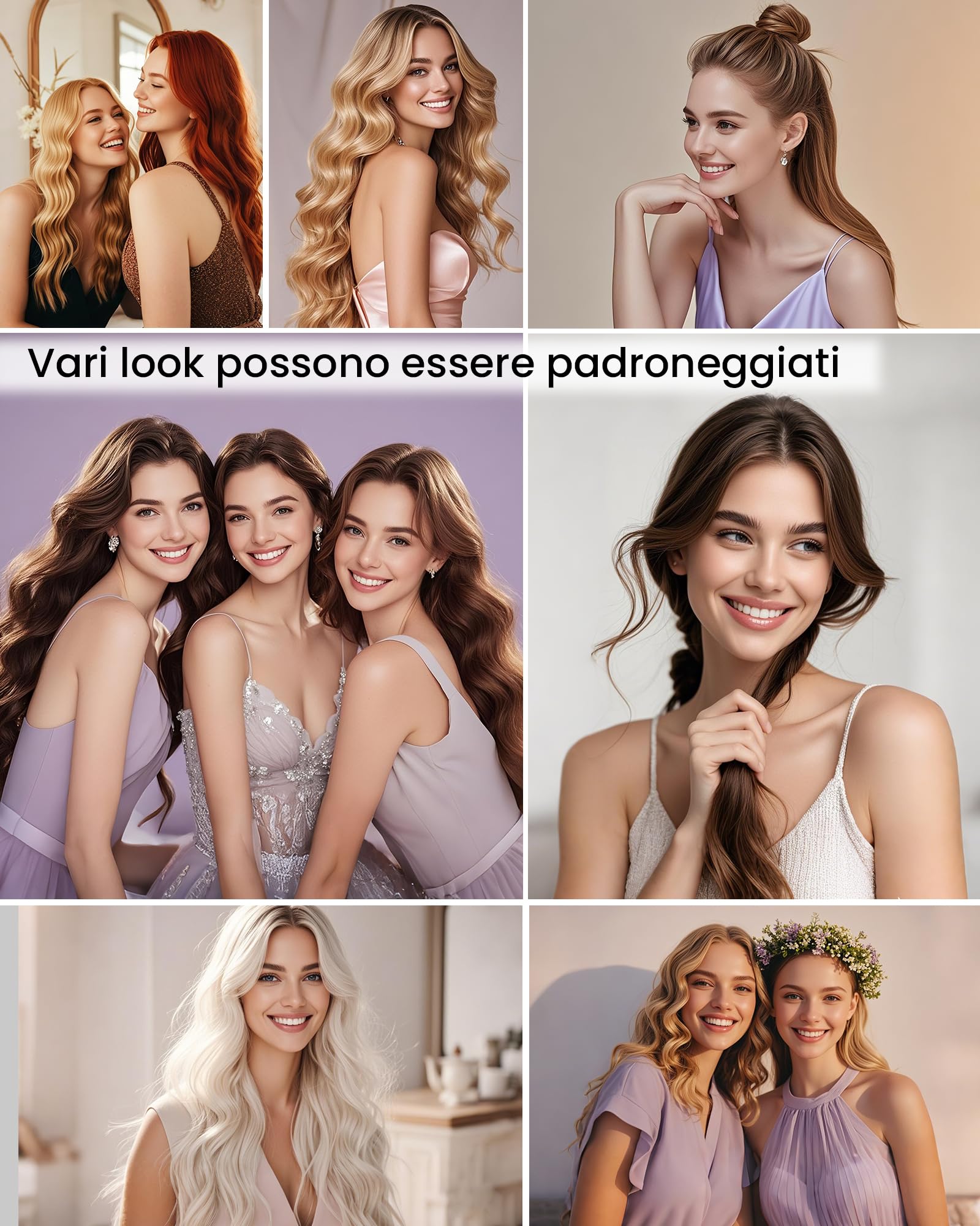 LaaVoo Extension Capelli Veri Clip, Marrone Cioccolato 80g, Remy Umani Naturali, Leggeri e Invisibili, per Uso Quotidiano, 30cm 5pcs Colore 4