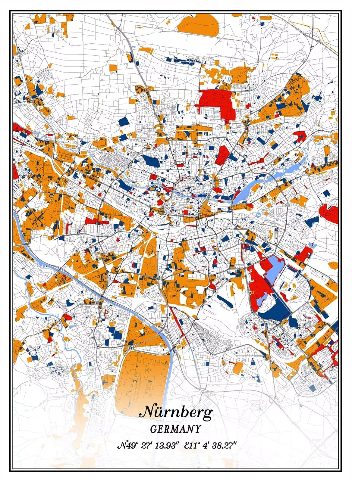 Nuremberg tourist map photos - Travelidaz.com