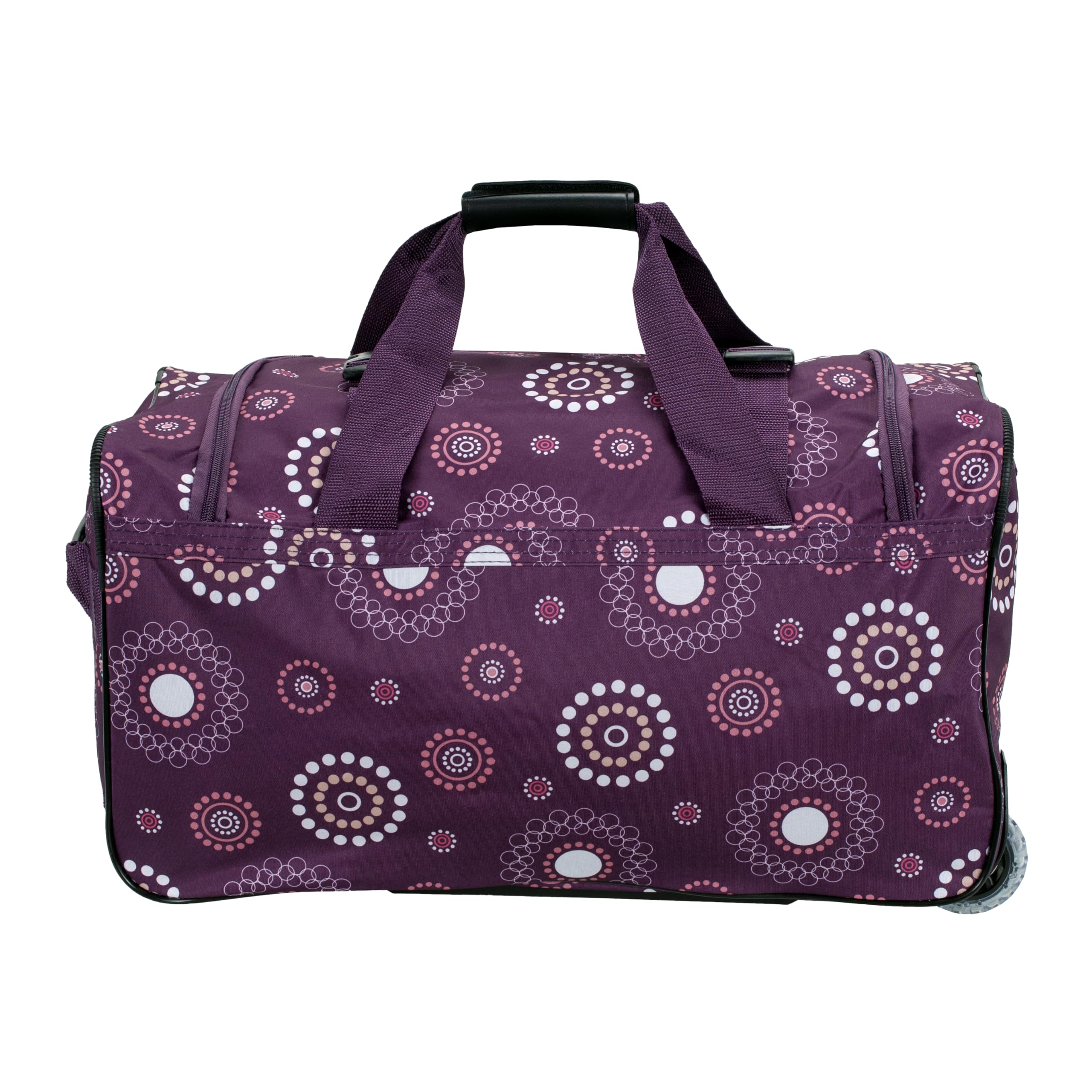 Rockland Sac de Sport à roulettes, Perle Violette, 55,9 cm (22"), Sac de Sport à roulettes
