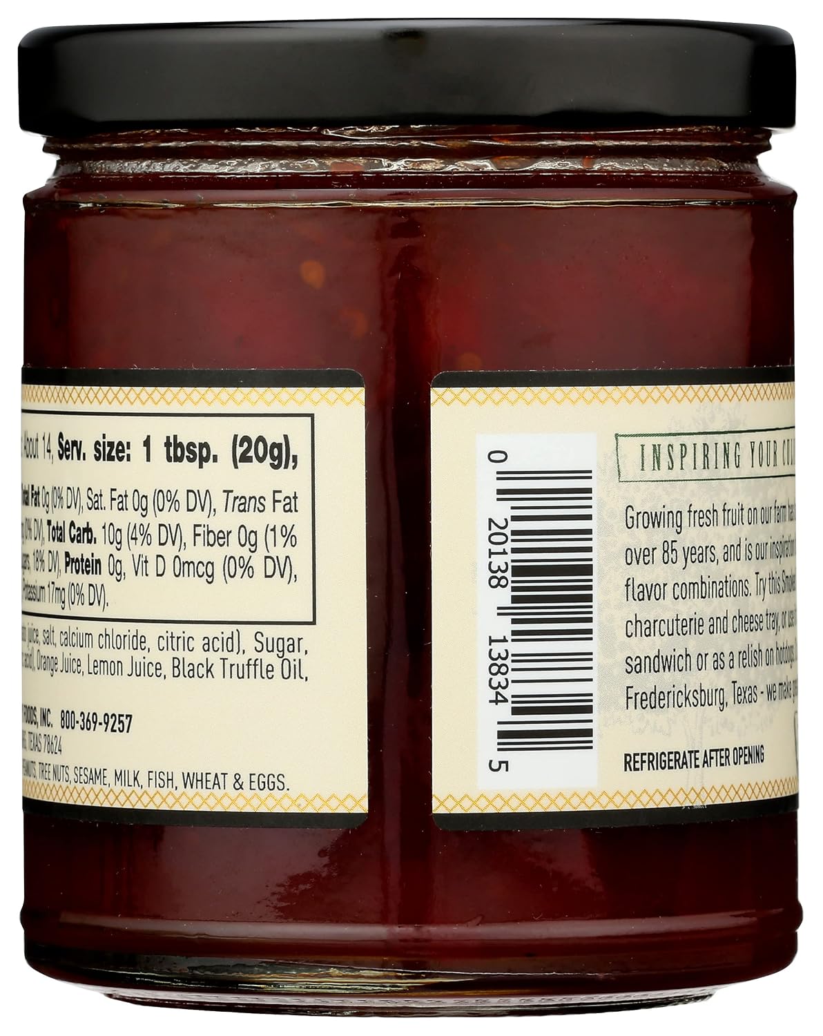 Fischer & Wieser Smoked Tomato Truffle Jam, Toss With Avocado For Quick Relish, Serve As Dip With Puff Pastry Sticks, Spread On Sandwich, 10.9 Ounce (Pack of 6)