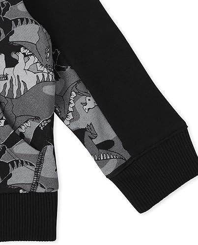 Vista 2 de The Children's Place Conjunto de camisa y pantalones deportivos de manga larga para bebés y niños pequeños, paquete de 2