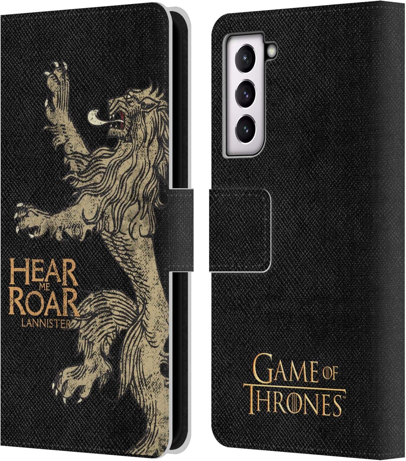 Head Case Designs Officially Licensed HBO Game of Thrones Bolton House Mottos Leather Wallet Case Compatible with Samsung Galaxy S21 5G