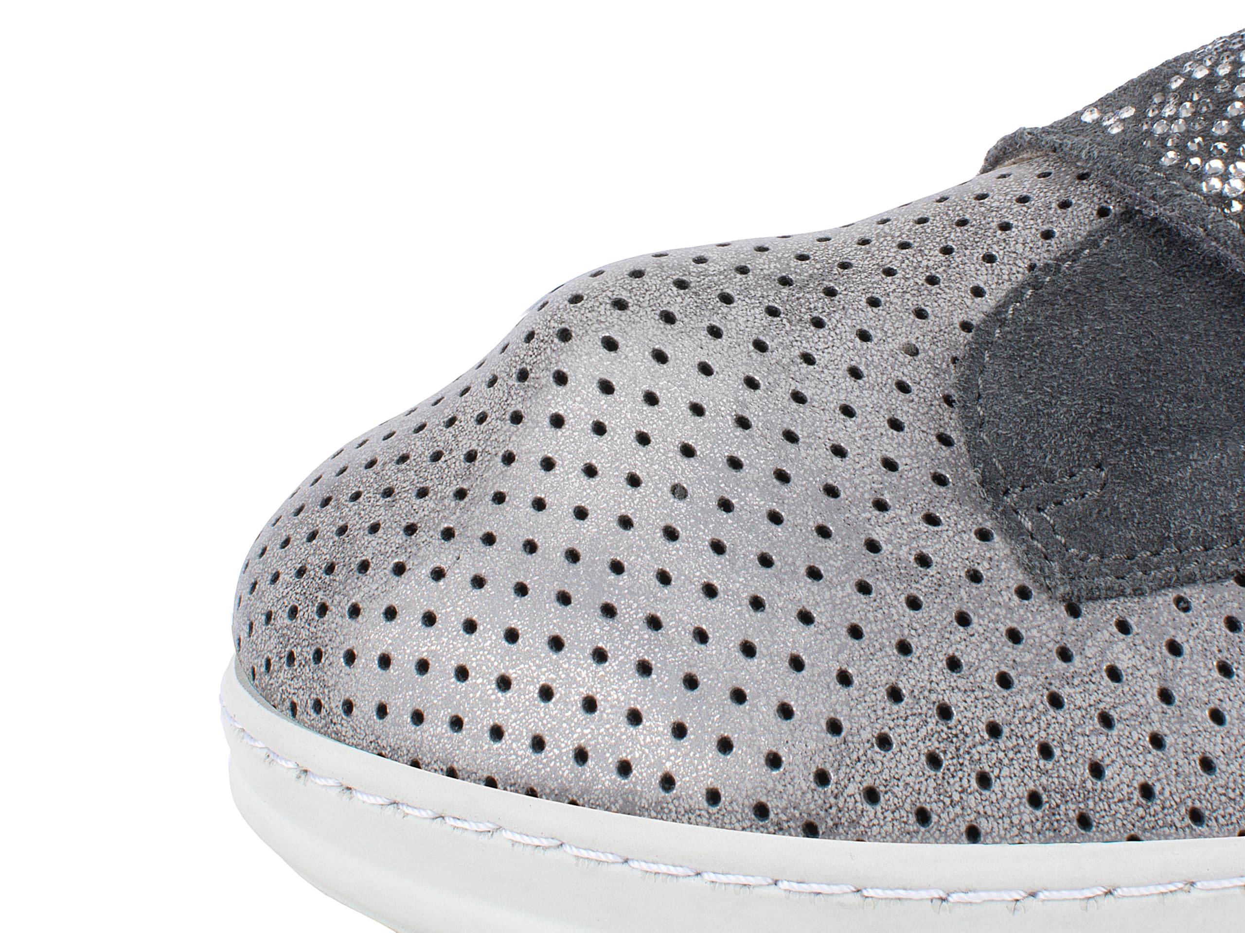 Jürgen Hirsch Zapatillas de piel para mujer Comfort 05, cierre de , plantilla extraíble DryGo