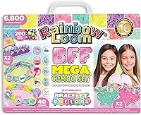 Vista 2 de Rainbow Loom BFF Mega Button Set con nuevo BFF Loom