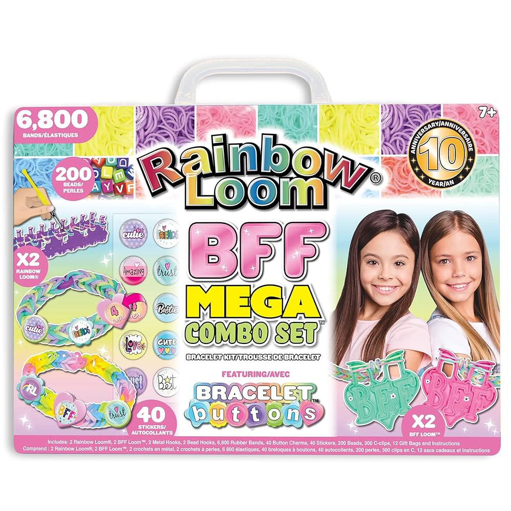 Amazon.co.jp: レインボールーム BFF メガボタンセット : おもちゃ