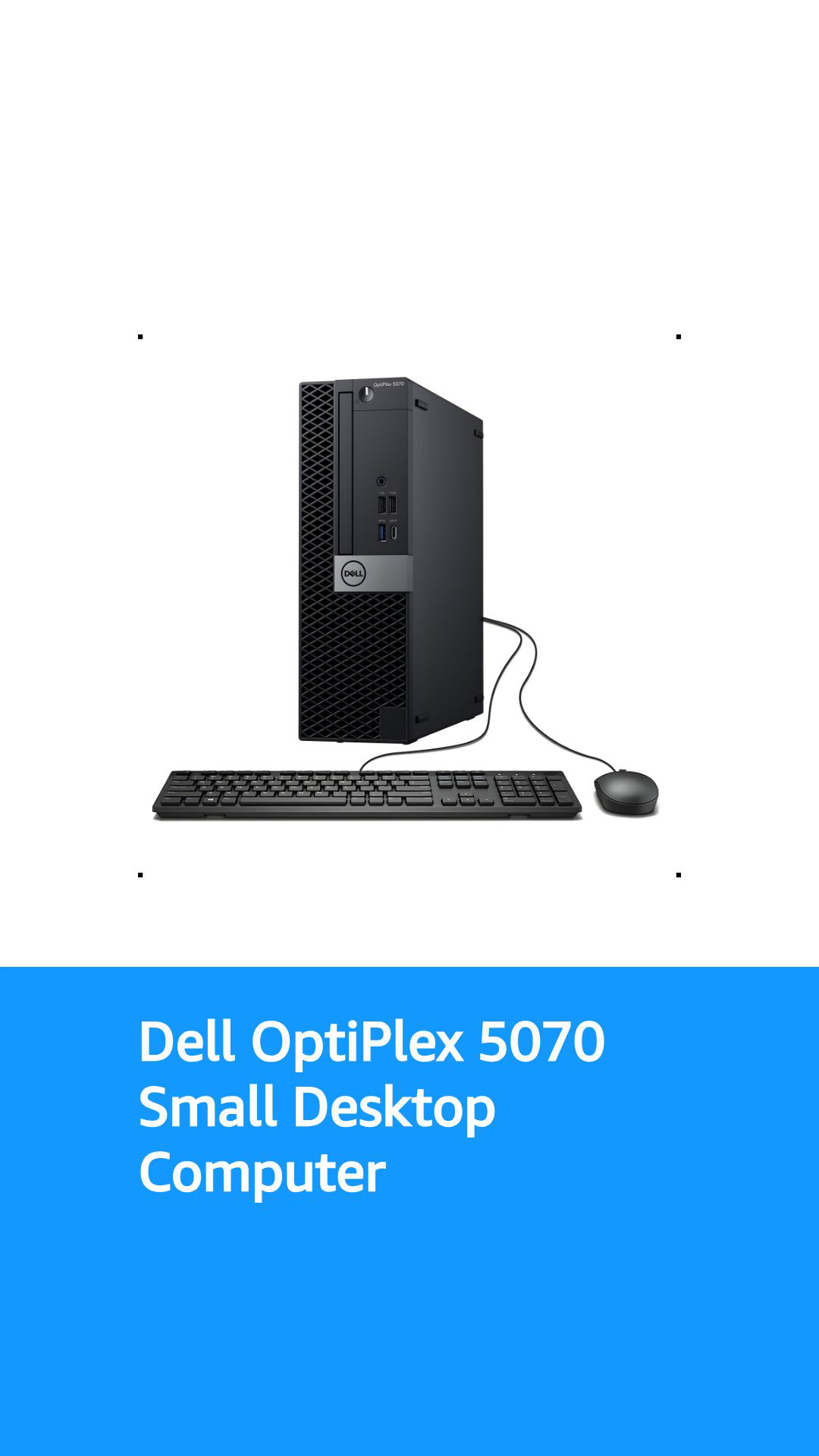 Dell OptiPlex 5070 Desktop Computer - Intel Core i5-9500 - 16GB