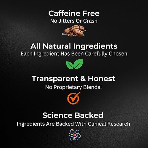 Miniatura 7 de Power Through - Suplemento cerebral nootrópico para memoria y concentración con L-teanina, Bacopa Monnieri, Rhodiola Rosea, B12, píldoras