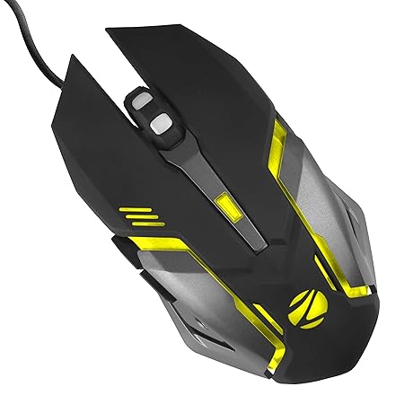 Zebronics Zeb-Transformer-M Optical USB Gaming Mouse with LED Effect(Black) at Rs. 349