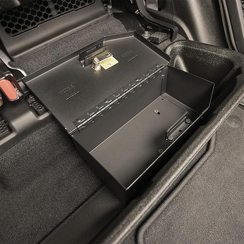 Miniatura 8 de Tuffy Productos de Seguridad - Caja de Seguridad | Compacto Bajo el Asiento para Jeep Gladiator | 2020-2023