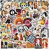 100 Pcs ONE Piece Anime Stickers for Laptop, Bumper, Skateboard, Water Bottles, Computer, Phone, Guitar, Cartoon Stickers for Kids Teens Adult