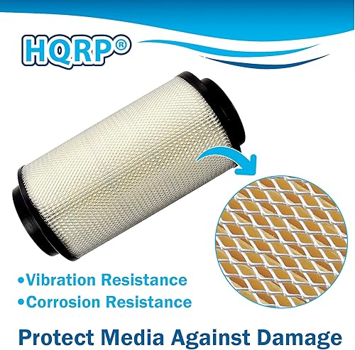 Miniatura 7 de HQRP 7080595 Reemplazo del filtro de aire para Polaris Sportsman 400 500 550 570 600 700 800 850 Scrambler Magnum ATV Parts