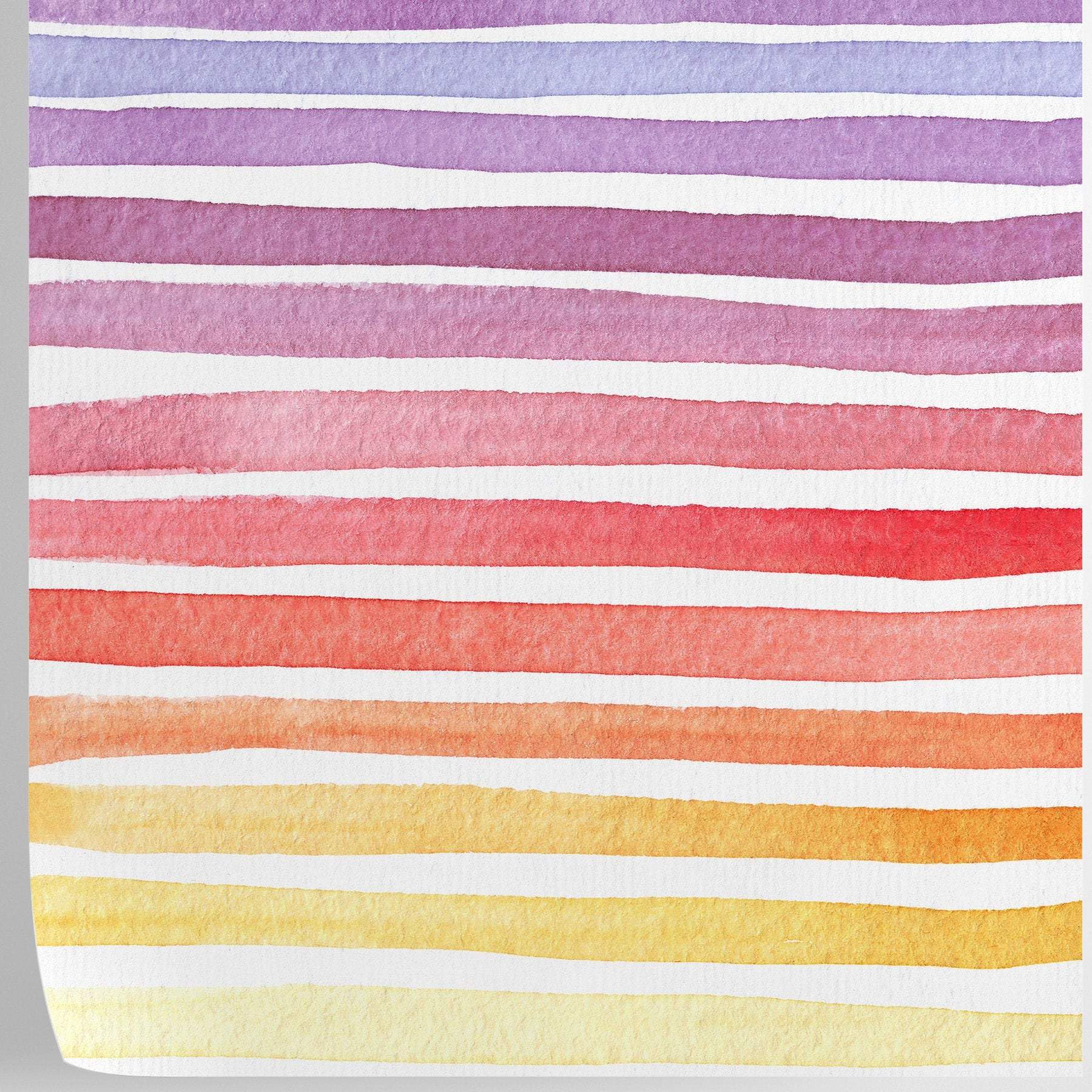 Papier peint arc-en-ciel facile à appliquer 8 feuilles 70x100 cm W4B