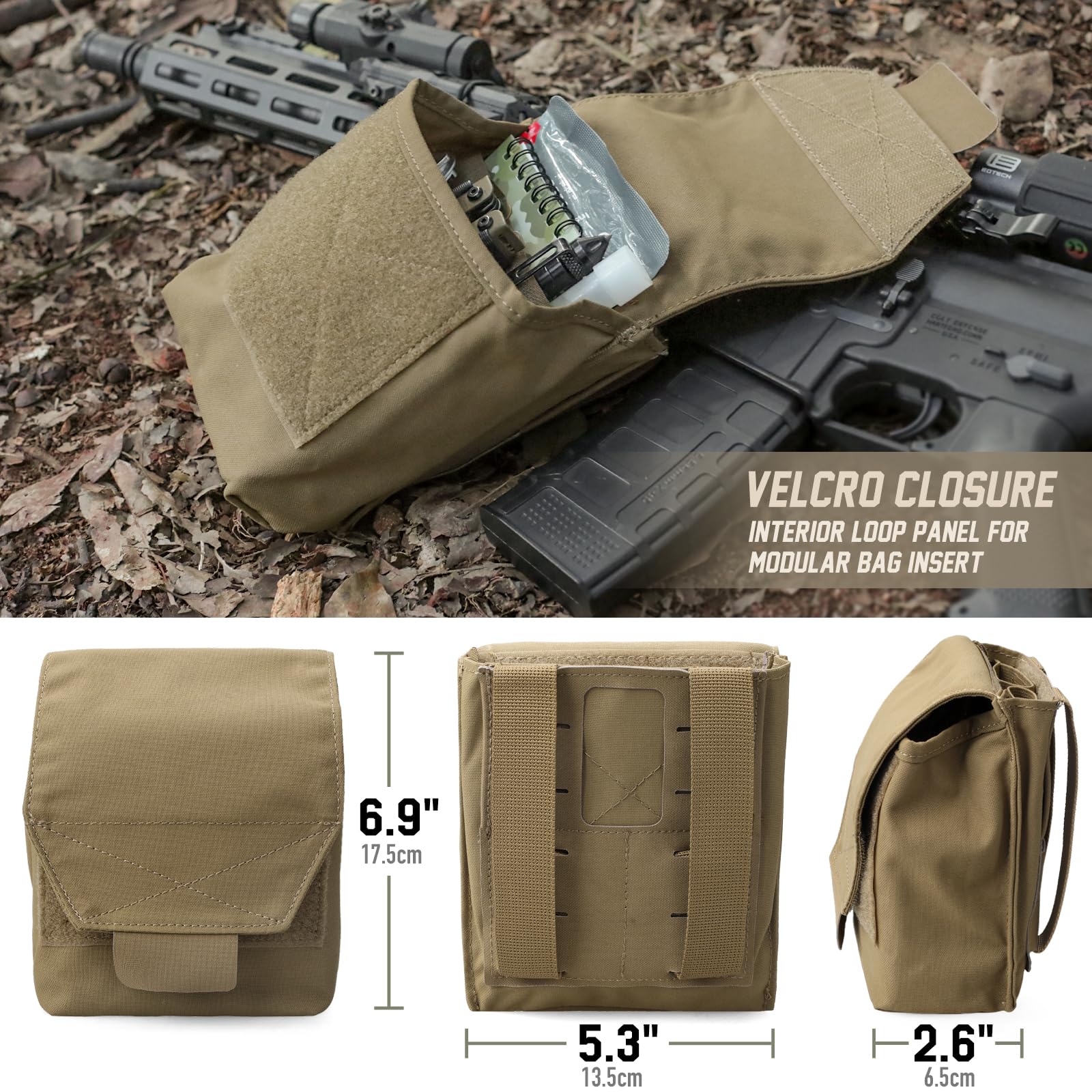 Amazon.co.jp: WYNEX(ワイネックス) タクティカル Molle GPポーチ