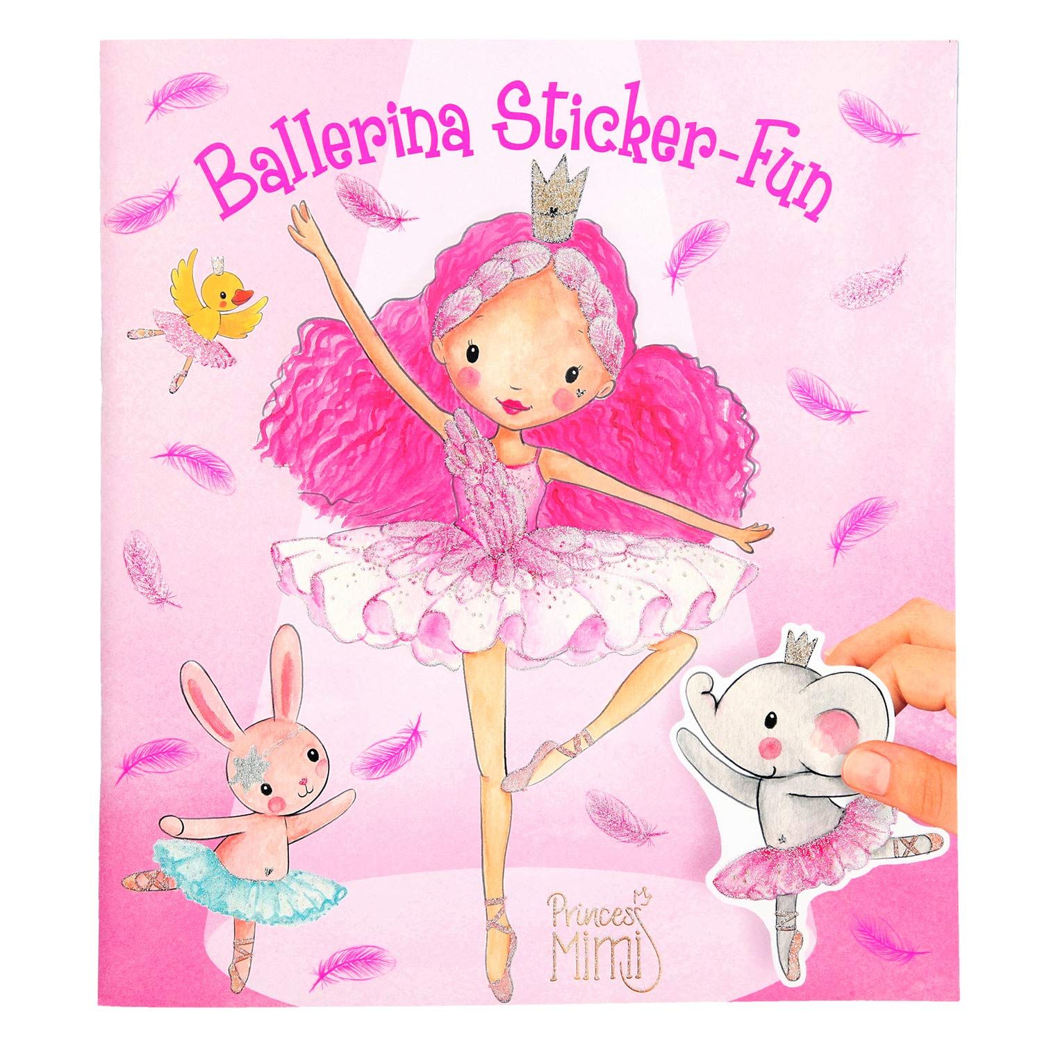 Depesche- Libro para Colorear Stickerworld Princess Mimi, Multicolor (8945)