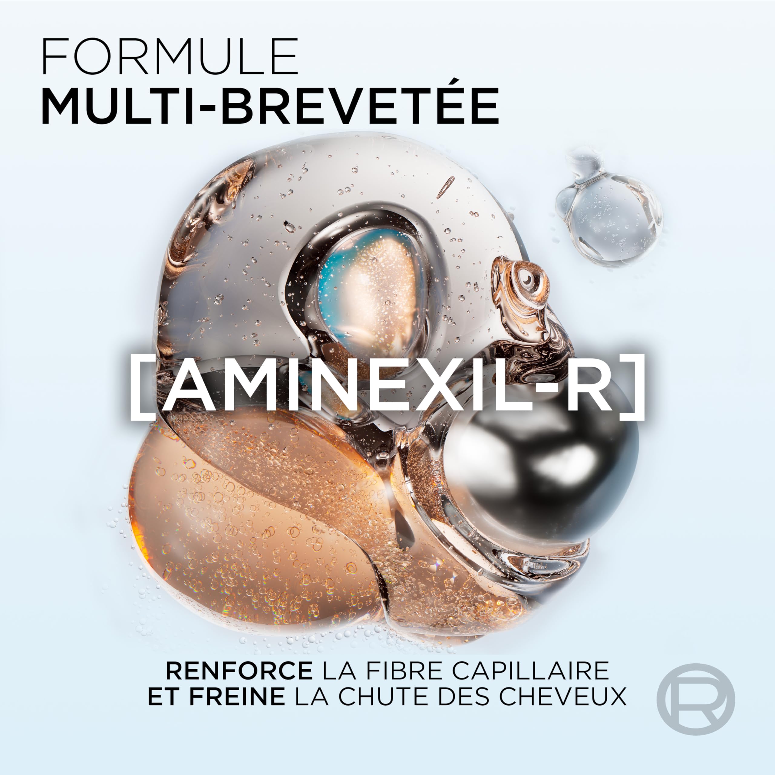 L'Oréal Paris Elvive Kit Anti-Chute Growth Booster Cheveux Abîmés Elseve Fiber Booster Shampoing 200ml + Après-Shampoing 150ml + Sérum 102ml avec Aminexil-R Niacinamide - Lot de 3
