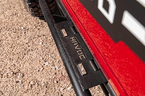 Havoc Offroad TrailCrawler Steps | Par de acero, negro | HFB-06-001 | Compatible con Ford Bronco 2021-2024 de 2 puertas