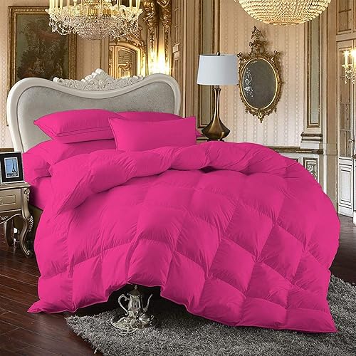 Miniatura 2 de Juego de edredón 100% de algodón egipcio, serie 1000, 600 GSM, juego de edredón de 3 piezas, relleno de energía de búfy, para todas las estaciones,