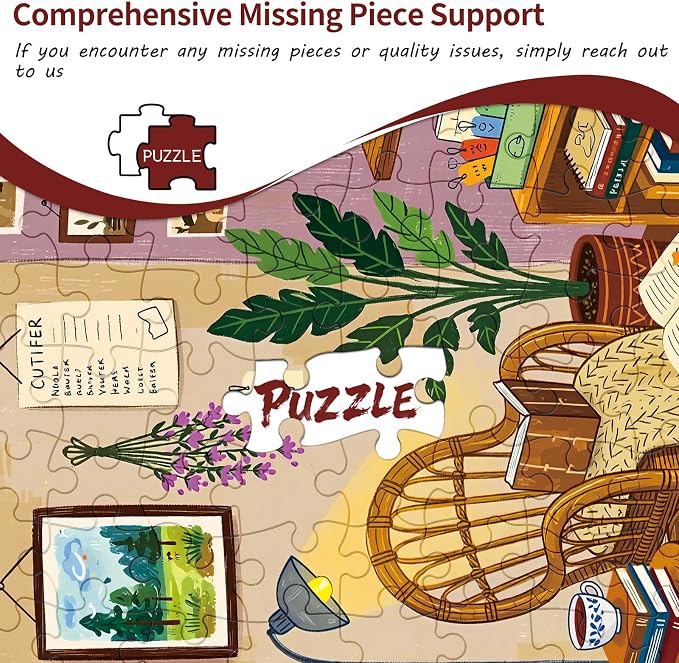 Puzzle de 1000 piezas cocina 70x50 cm para adultos miniatura 4