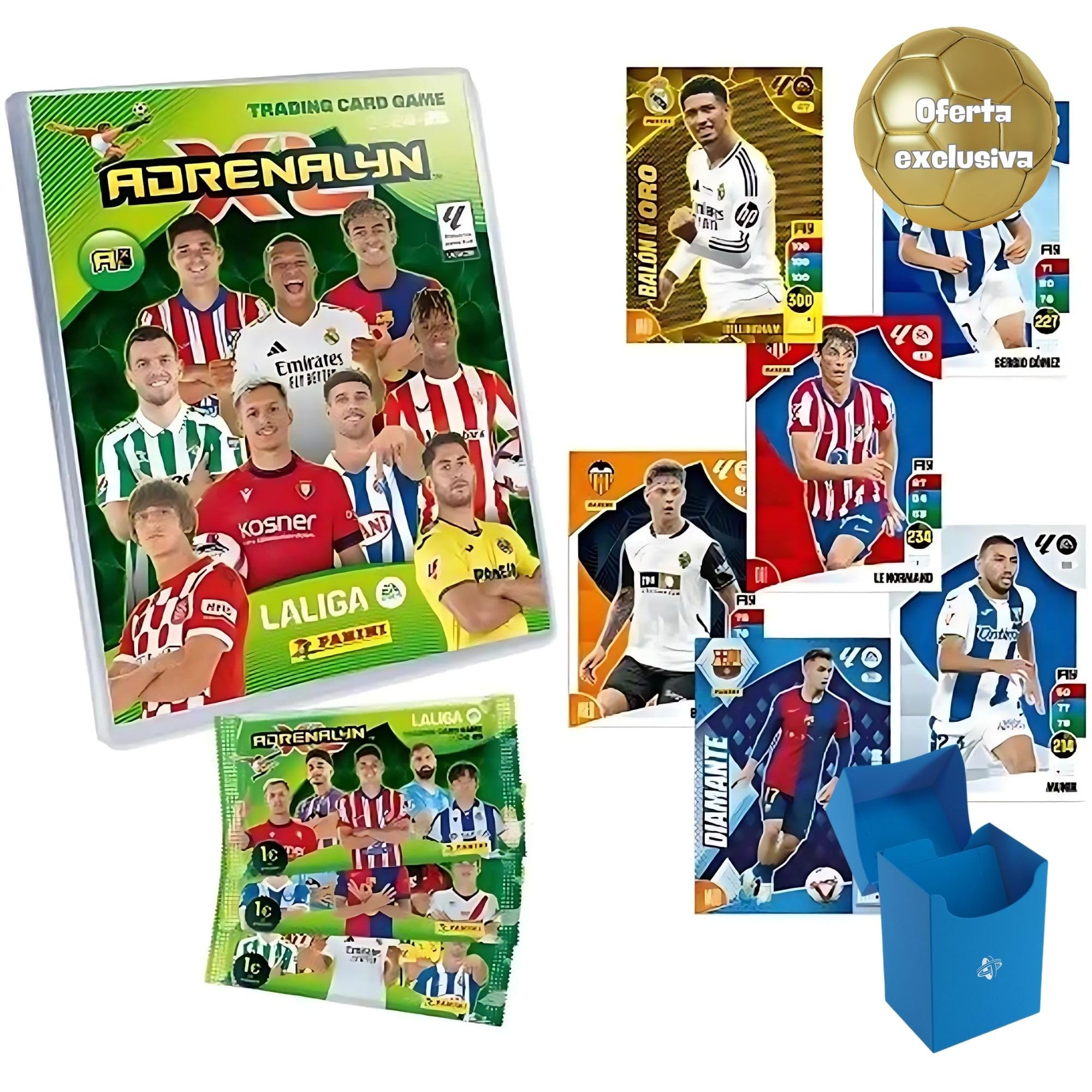 Panini Megapack Adrenalyn 2024-2025 Álbum Premium Liga Santander Edición Exclusiva