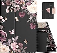 Vista 14 de MoKo - Funda compatible con la tablet Kindle Fire HD 8 y 8 Plus (10ª generación, versión de 2020), funda de soporte plegable y diseño delgado