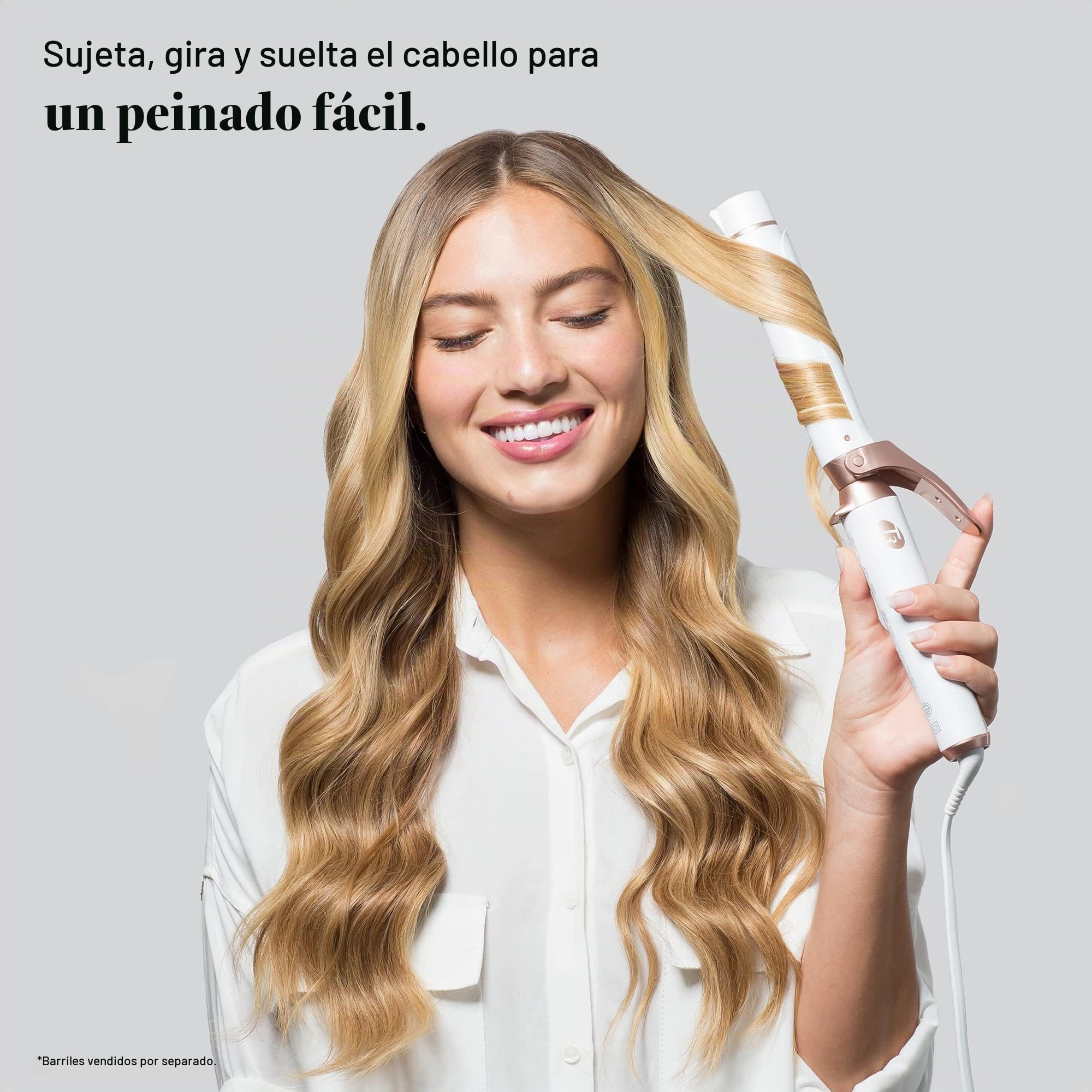 T3 Barriles para peinado y planchado y rizado intercambiables