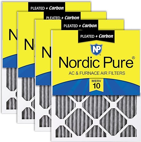 Miniatura 76 de Nordic Pure 24x24x1 (23 3/8 x 23 3/8 x 3/4) Pleated MERV 12 Air Filters 6 Pack