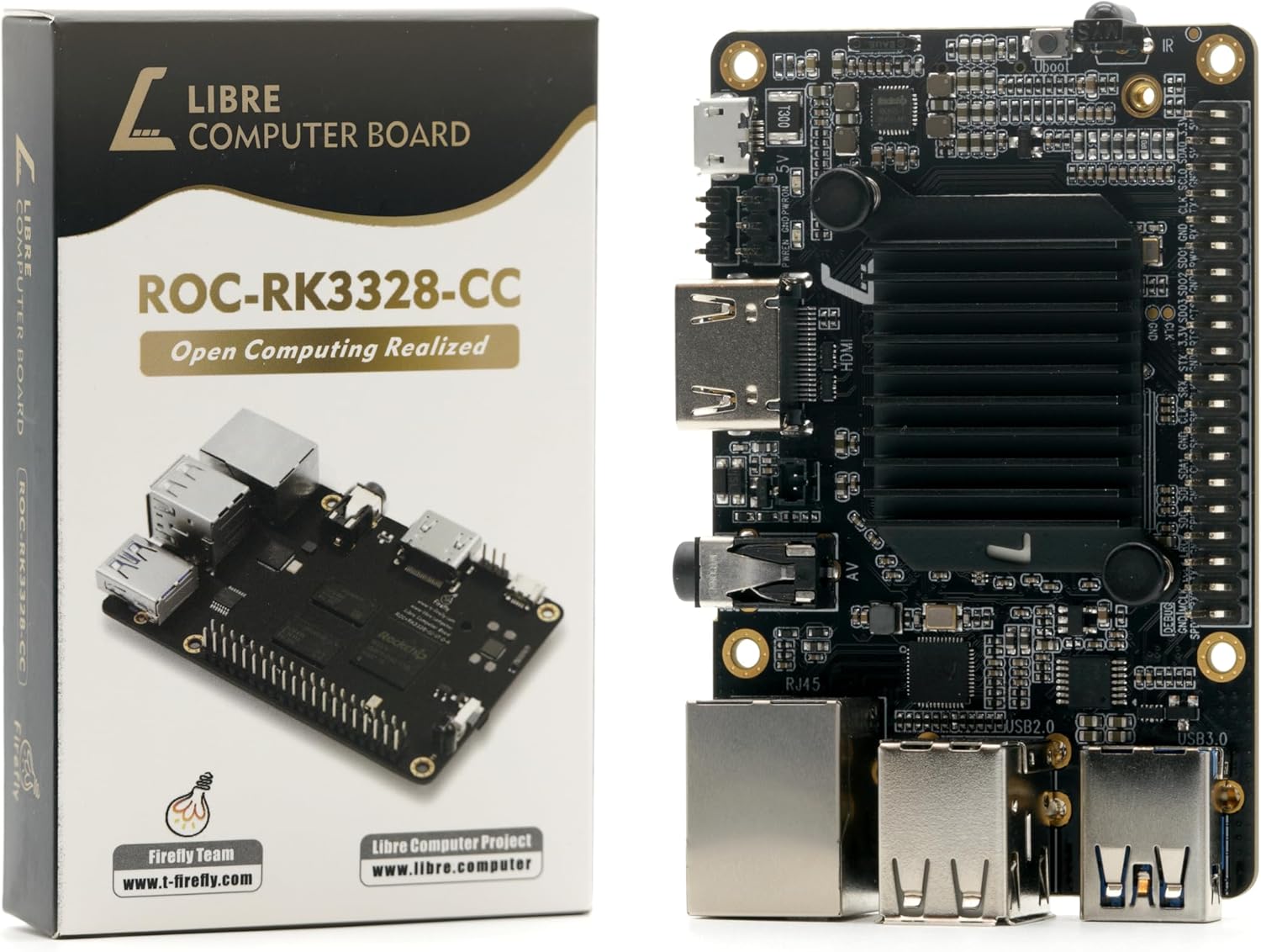 Libre Computer Renegade Single Board ARM SBC ROCRK3328CC