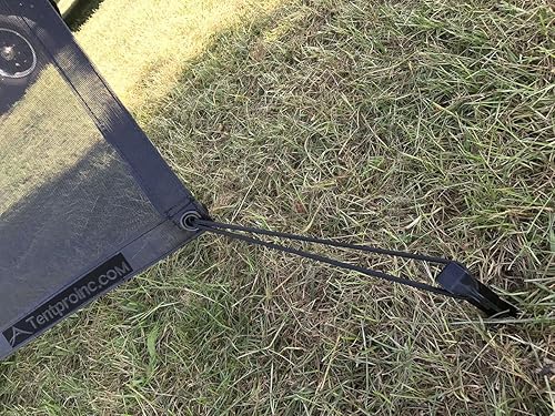 Miniatura 5 de Tentproinc Toldo para caravana, 8 x 13 pies, 3 pulgadas, pantalla de malla negra, kit completo de parasol, toldo para caravana, bloqueador UV de
