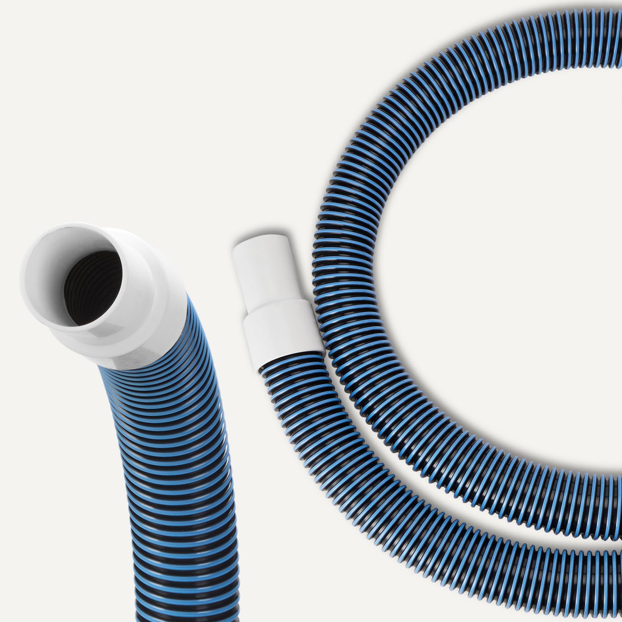 Amazon Basics Tuyau de Piscine, 9.14 m, Bleu, Noir, Blanc