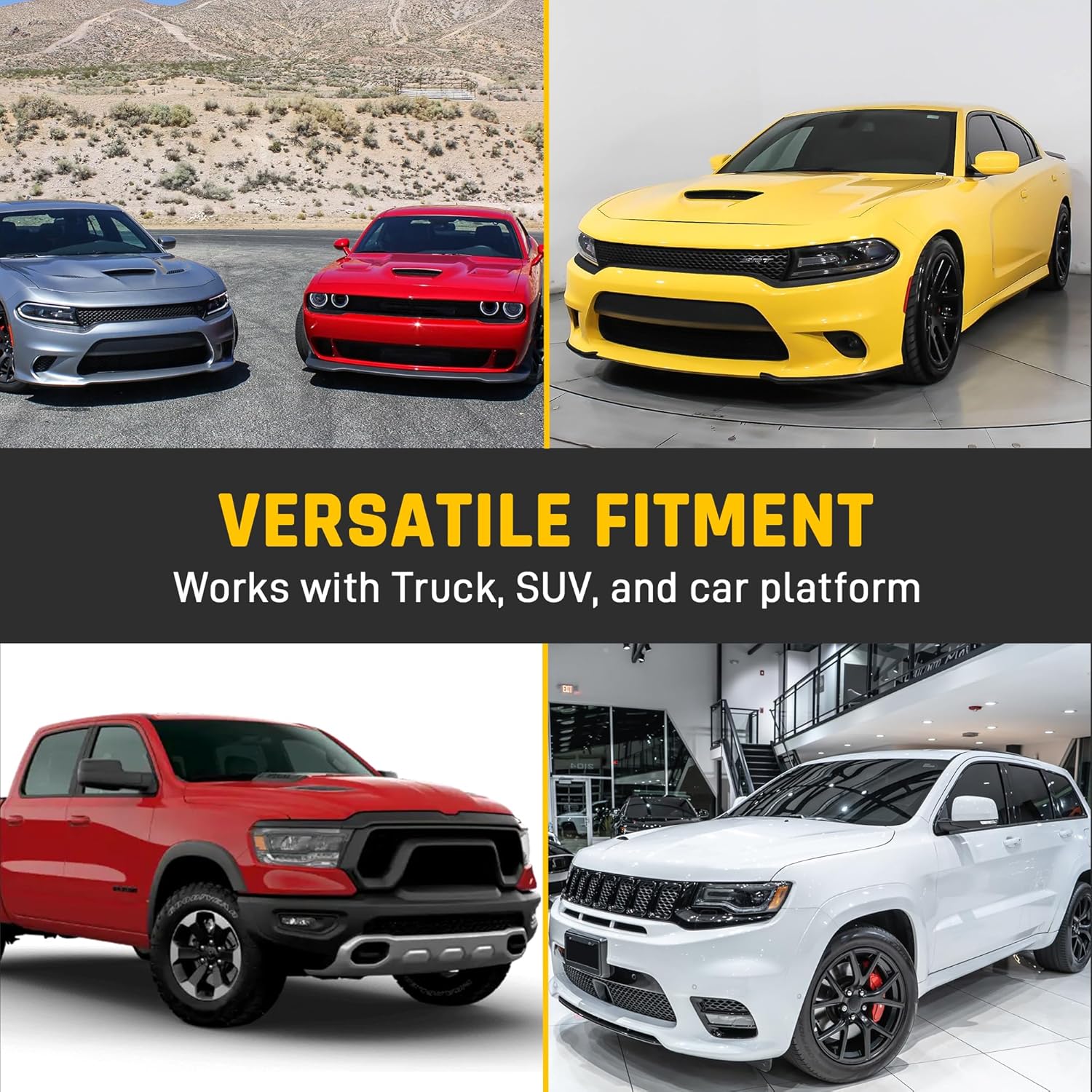 Wyckoff Engine Lift Plate, Gen 3 Hemi Engine Removal Tool 5.7 6.1 6.2 6.4 V8, Heavy-Duty Hoist Stand & Low Clearance Design