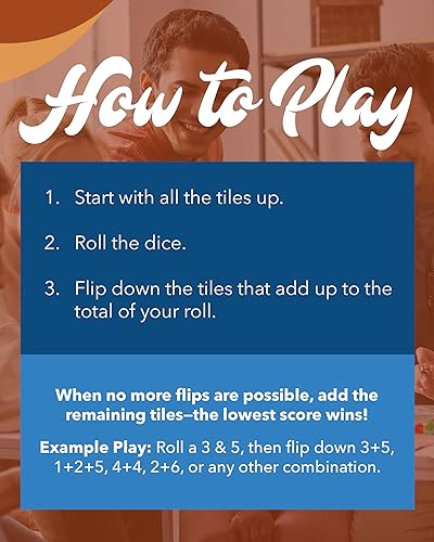 Miniatura 3 de WE Games juego de madera Shut the Box con 12 números