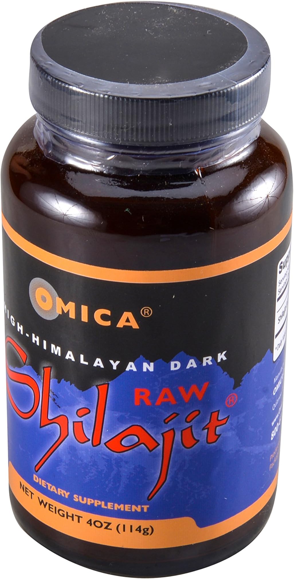 Omica Organics High Himalayan Shilajit (4 oz)