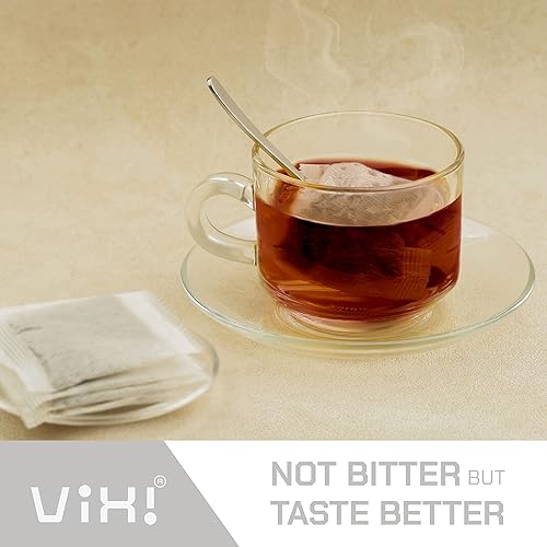 Miniatura 4 de VIXI Bolsas de té blanco, 80 unidades, té de montaña de Vietnam, peonía, Te Blanco, saborizado, buena tierra, aroma, cafeinado, sin etiqueta, 100%