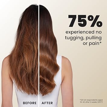 Tangle Teezer Ultimate Detangler Mini Hair Brush, Oat Cream