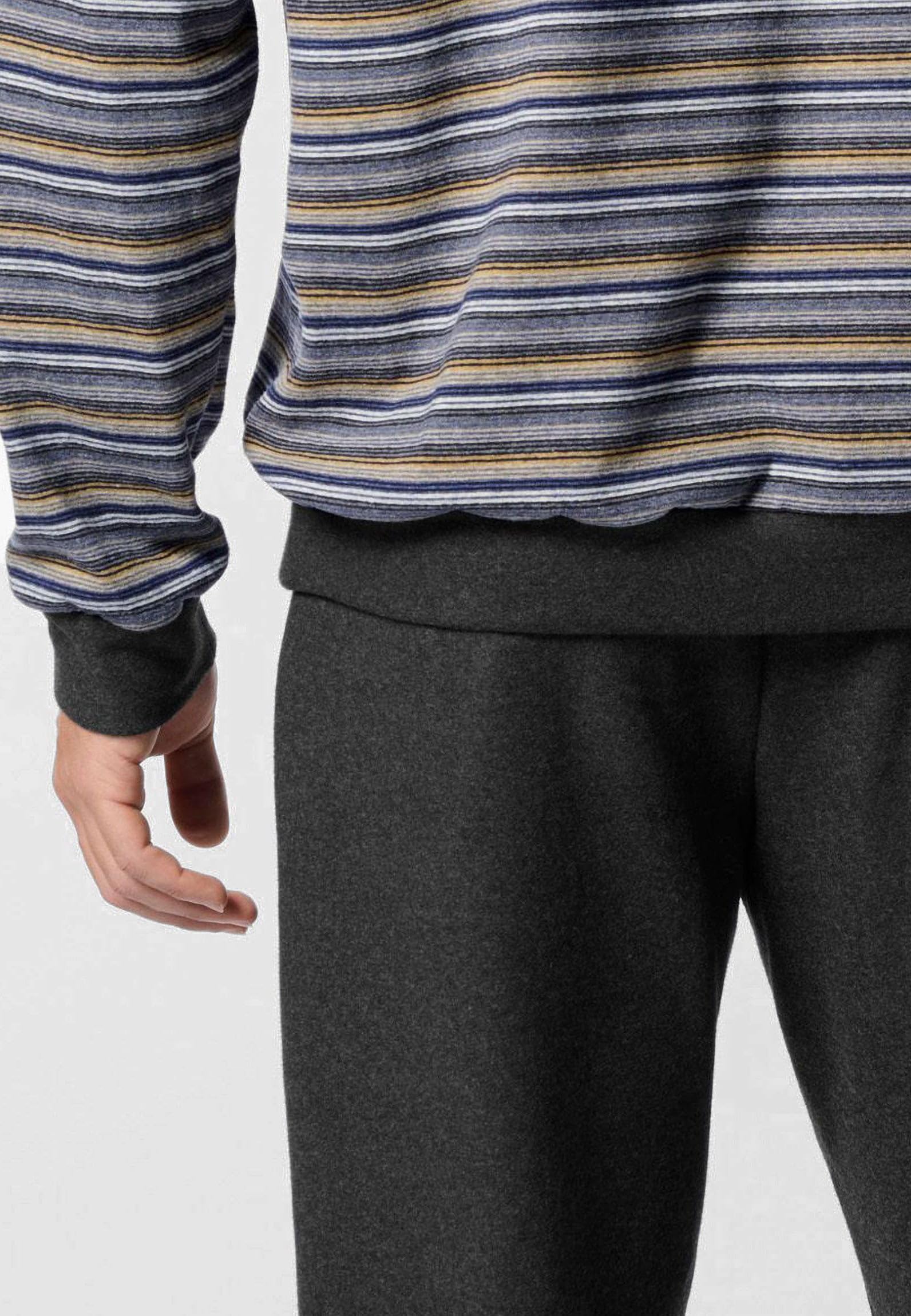 PEROFIL Pigiama Lungo Uomo Cotone Invernale Art. VPRT93226
