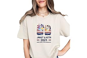 Blue Lovers Here Come the Grannies Women's Short Sleeve Shirts, Presidential Election...