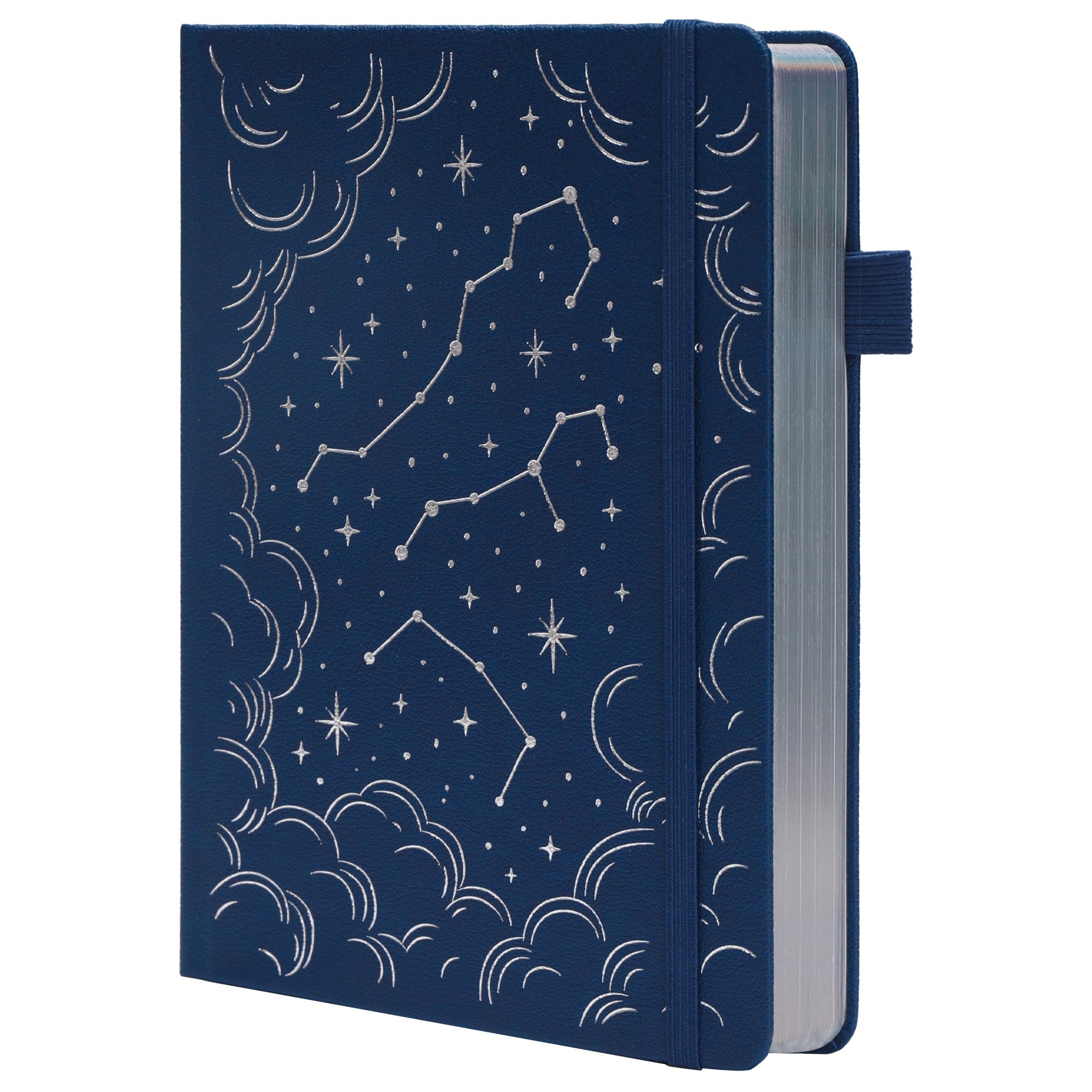 Carnet de notes B6 en cuir avec serrure à combinaison, papie