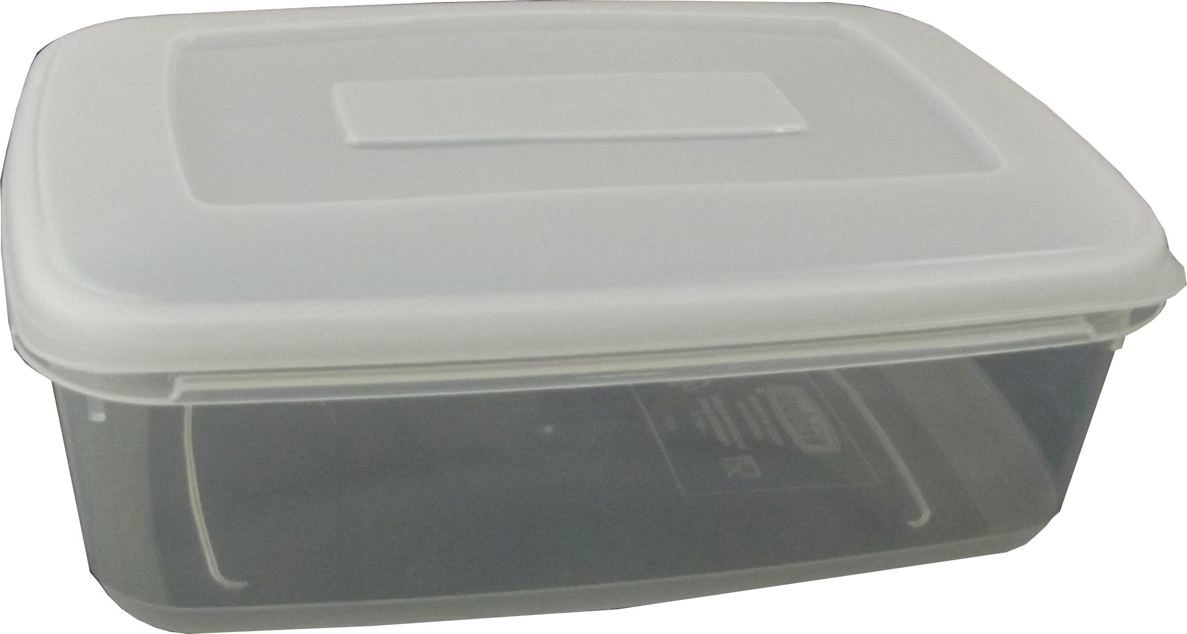 Whitefurze White Furze Rectangular Food Box - Lid 2L