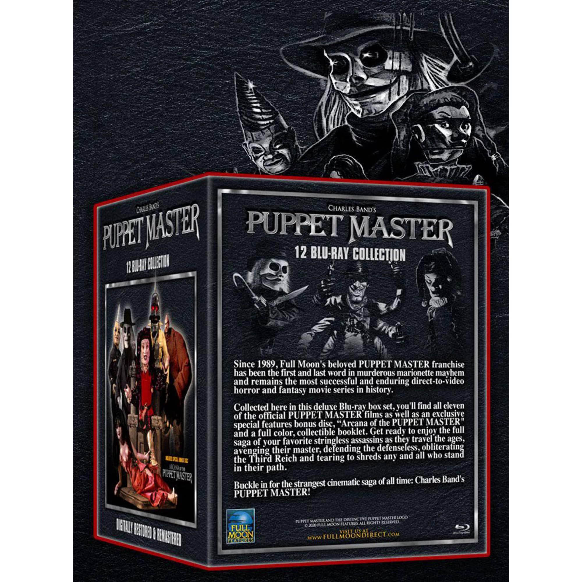 Puppet Master 12 Blu-Ray Complete Box Set