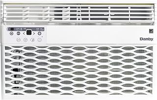 Danby DAC080EB6WDB 8,000 BTU Energy Star Window Air Conditioner - Programmable Timer, LED Display and Remote Control, Ideal for Rooms up to 350 Square Feet