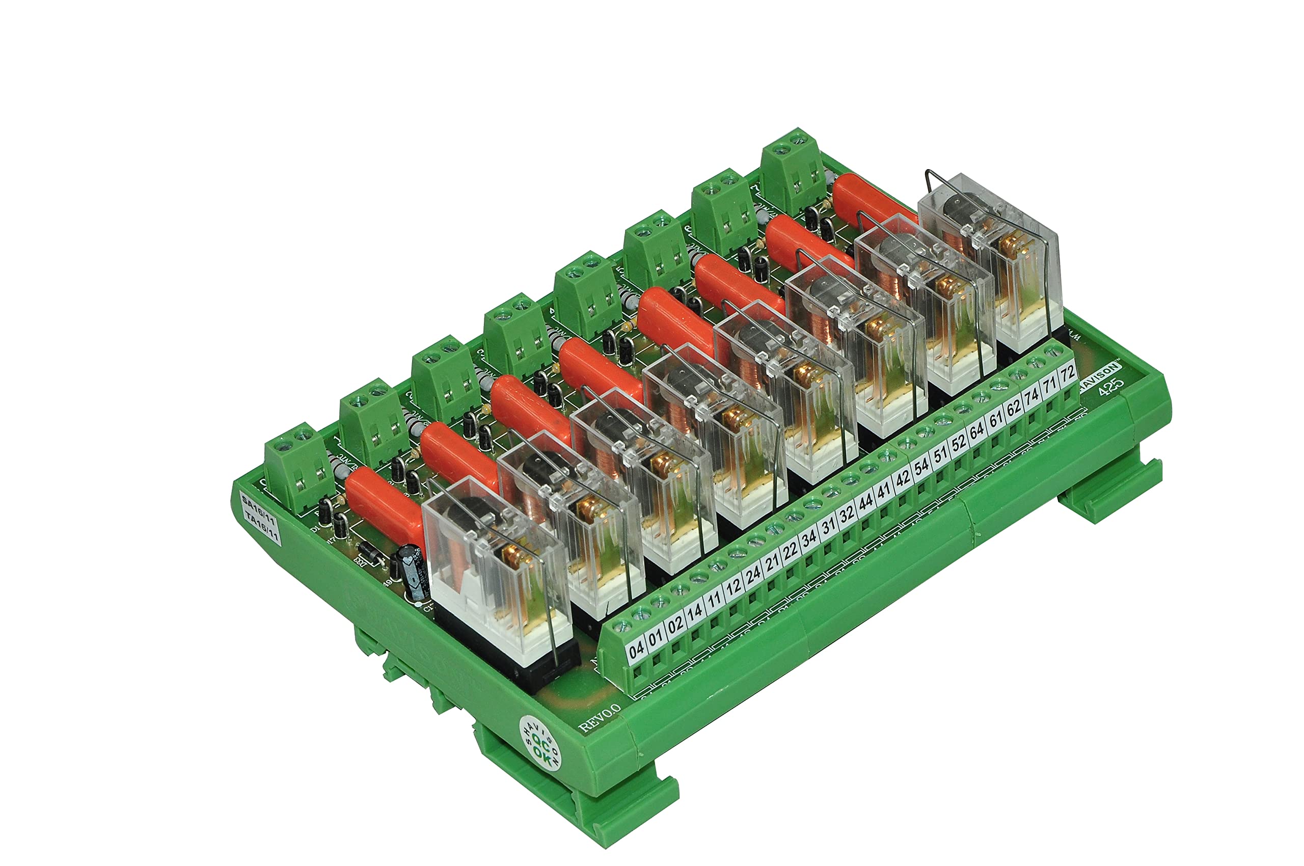 Shavison Relay Module AS425-230VAC-S-OE, 1C/O, 8 Channel, 230VAC Coil, OEN Relay, Socket Mounted Relay, Isolated Coils, Contact Rating : 28VDC/230VAC, 5A (B01MU2QNS5) Amazon Price History, Amazon Price Tracker