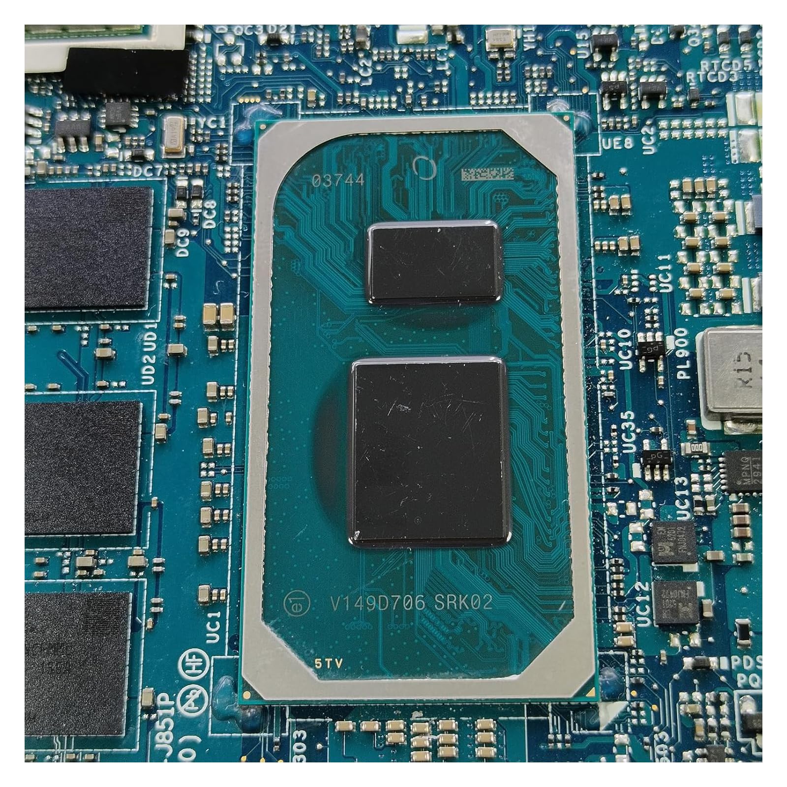 Replacement for Dell XPS 9310 Motherboard LA-J143P with i7-1185G7 Processor 16GB RAM 0DXP1F DXP1F