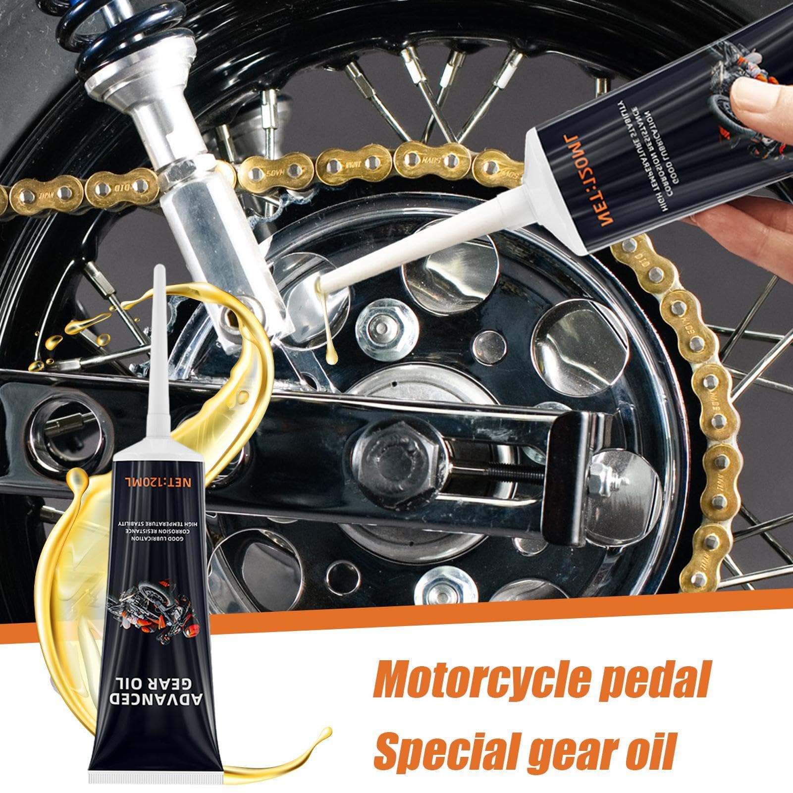 Amazon.co.jp: S-DEAL パワースポーツチェーンオイル、バイクチェーン 