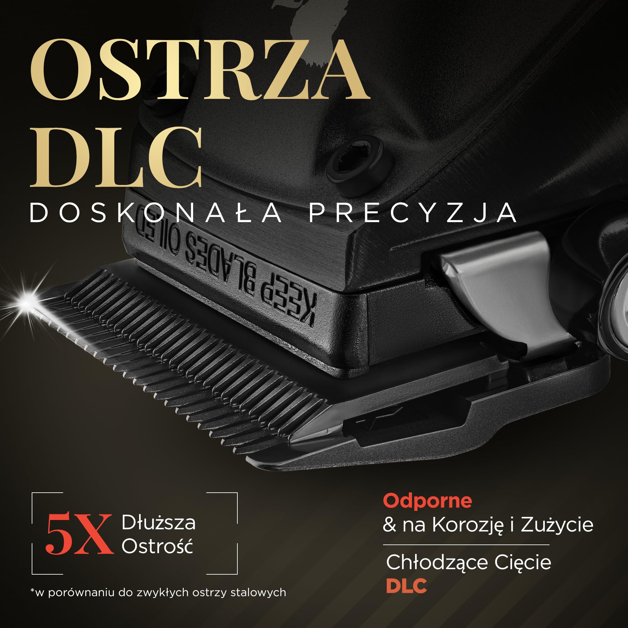 Fusion maszynka do strzyżenia włosów czarna
