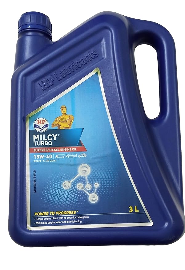 HP MILCY TURBO 15W 40 API CF4 HQ Multigrade Diesel Engine Oil for
