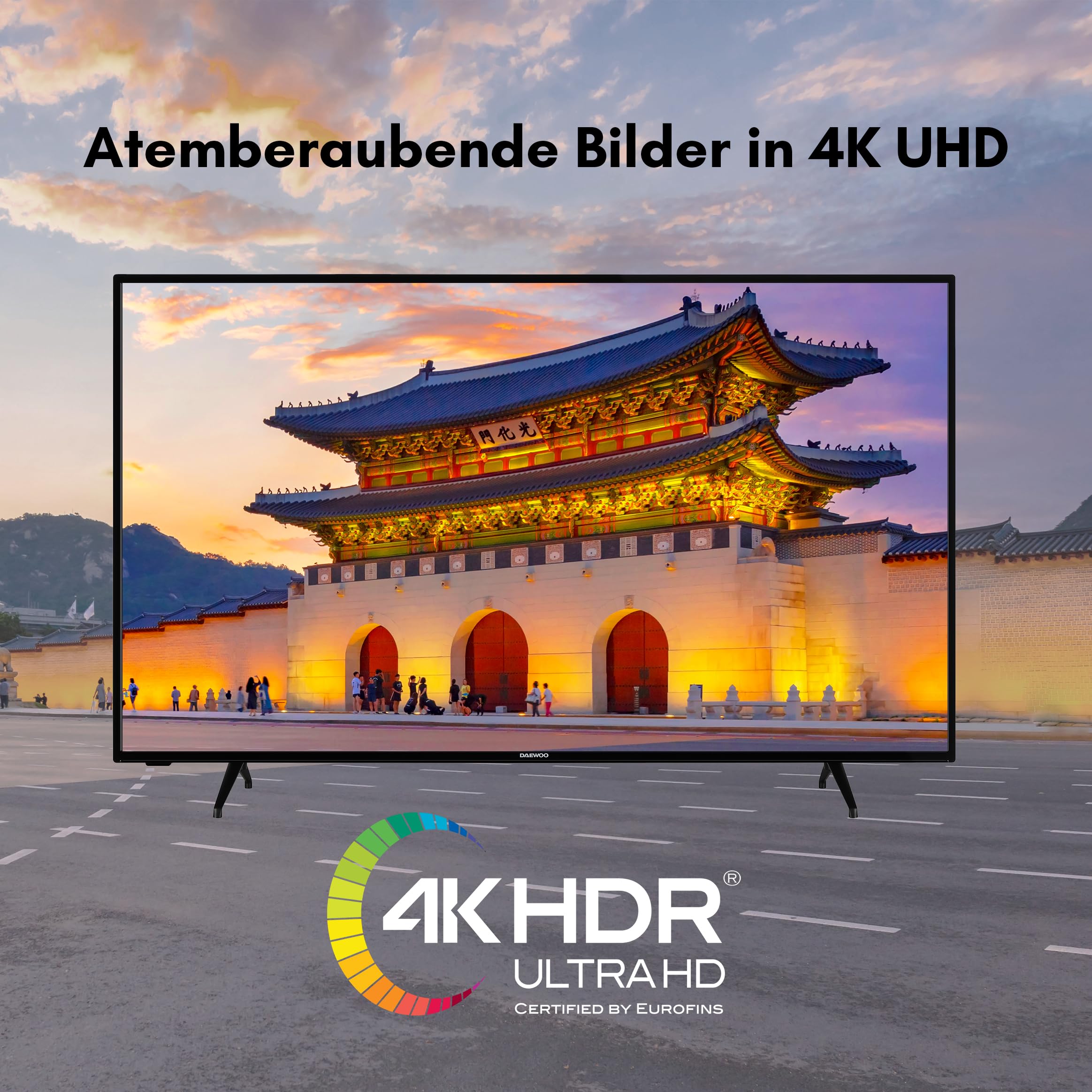 Daewoo Android TV Fernseher (HD-Ready Smart TV 50 Zoll – Bild 6